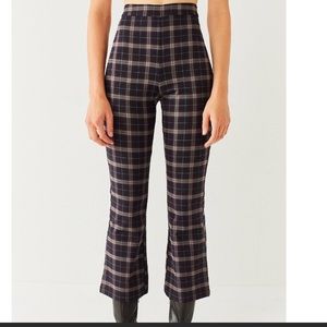Urban outfitters Lola plaid flared pants